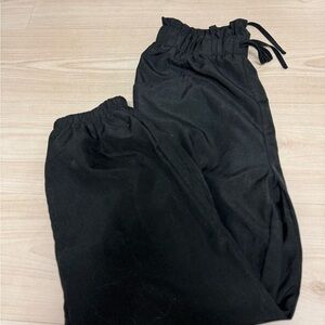 Black Drawstring Pants